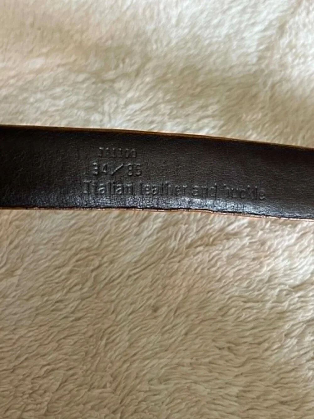 Joseph Abboud Men's Italian Leather Belt size 34/85